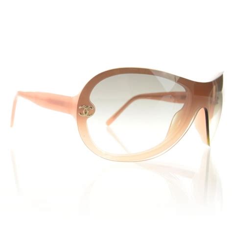 CHANEL CC Logo Sunglasses 5066 Pink 37018 .